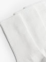 Organic Daily 3 Pack Crew Socks White from ROTOTO at Couverture & The garbstore
front 