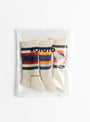 The 3 Pack Everyday Socks from ROTOTO come in Green, Blue & Navy at Couverture & The Garbstore
pack 