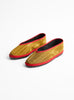 Fu Kung Flats Olive and Bright Red from Drogheria Crivellini at Couverture & The Garbstore
front 