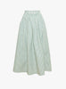 The Dagny Skirt comes in White and Aqua Stripe from Skall Studio
front 