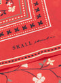 The Floral Scarf comes in Red from Skall Studio at Couverture & The Garbstore
detail