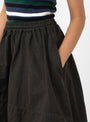 Parachute Skirt Dark Green from YMC at Couverture & The Garbstore
model 