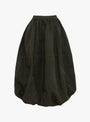 Parachute Skirt Dark Green from YMC at Couverture & The Garbstore
front  