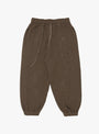 Hatton Sweatpant Brown from Gander at Couverture & The Garbstore back 
