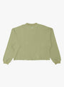 Waffle Longsleeve Olive from Gander at Couverture & The garbstore back 
