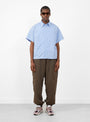 Gate Shirt Blue from Gander at Couverture & The Garbstore
model front