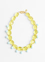 Bubble Necklace Citrus from AGLAGLA at Couverture &  The Garbstore front