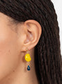 Mini Drop Bead Earrings Multi from AGLAGLA at Couverture & The Garbstore
right 