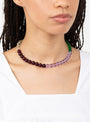 Multi Classic Bead Necklace from AGLAGLA at Couverture & The Garbstore
model