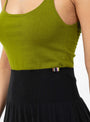 The No 470 Seduce Knit Skirt comes in Raven from Extreme Cashmere at Couverture & The Garbstore
model detail