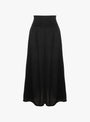 The No 470 Seduce Knit Skirt comes in Raven from Extreme Cashmere at Couverture & The Garbstore
front 