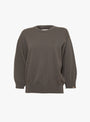 The No 398 Jewel Jumper comes in Mud from Extreme Cashmere at Couverture & The Garbstore
front 