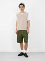 Mindless Boogie Shorts Olive from Howlin' at Couverture & The Garbstore
model front 