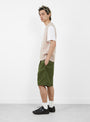 Mindless Boogie Shorts Olive from Howlin' at Couverture & The Garbstore
model side