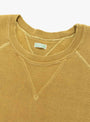 Vintage Double V Sweatshirt Gold from A.PRESSE at Couverture & The Garbstore detail