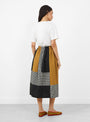The Willow Skirt comes in Patchwork from Sideline at Couvreture & The garbstore
model back