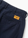 The Seersucker Part Timer Pants come in Dark Navy from Service Works at Couverture & The Garbstore
back 