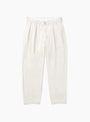 The Twill Part Timer Pants come in Off White from Service Works at Couverture & The Garbstore
front 