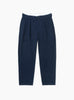 The Twill Part Timer Pants come in Dark Navy from Service Works at Couverture & The Garbstore
front 