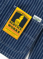 The Pinstripe Denim Coverall 2.0 comes in Indigo from Service Works at Couverture & The Garbstore
pocket 