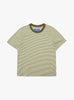 Lo-Fi T-Shirt Hunter Stripe from Paratodo at Couverture & The Garbstore 
front 