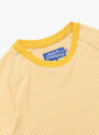 Lo-Fi T-Shirt Golden Stripe from Paratodo at Couverture & The Garbstore
neck 