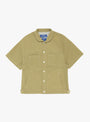 The Millie Shirt from Paratodo comes in Army Seersucker at Couverture & The Garbstore
front