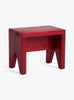The Manolito Short Stool comes in Red from Hay at Couverture & The Garbstore
front