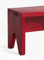 The Manolito Short Stool comes in Red from Hay at Couverture & The Garbstore
side