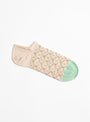 Trellis Ankle Socks Pink Bud from Bonne Maison at Couverture & the Garbstore
front 