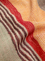 The Multi Stripe Plaid Orange from ML Fabrics at Couverture and The Garbstore 
detail