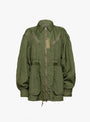 Nylon OX Military Blouson Olive from BEAMS BOY at Couverture & The Garbstore
front 