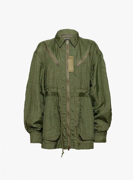 Nylon OX Military Blouson Olive by BEAMS BOY | Couverture & The
