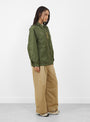 Nylon OX Military Blouson Olive from BEAMS BOY at Couverture & The Garbstore
model side