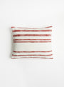 The Jax Striped Cushion Brick from ML Fabrics at Couverture and The Garbstore ghost