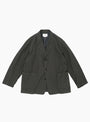 Garment Dyed 3B Jacket Dark Olive from Still By Hand at Couverture & The Garbstore
front 