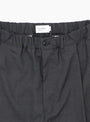 Summer Wool Wide Pants Charcoal from Still By Hand at Couverture & The Garbstore
detail