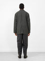 Summer Wool Wide Pants Charcoal