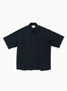 Cotton Half Sleeve Shirt Navy from Still By Hand  at Couverture & The Garbstore
front