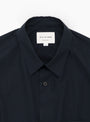 Cotton Half Sleeve Shirt Navy from Still By Hand  at Couverture & The Garbstore
collar 