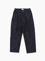 11.5 Oz Deep Tuck Denim Pants Dark Navy from Still By Hand at Couverture & The Garbstore 
front 