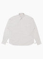 The Cabin Work Shirt comes in White Stripe from Kapital at Couverture & The Garbstore
front 