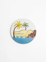 Woman by the sea Pot Mat from Fine Little Day at Couverture & The Garbstore
front