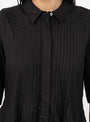 The Dot Shirtdress Black from Skall at Couverture and The Garbstore 
model detail