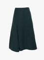 Gali Skirt comes in Petrol from Soeur at Couverture & The Garbstore
front 