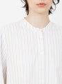 The Vita Shirt comes in Yellow and Blue Stripe from Skall Studio at Couverture & The Garbstore
detail