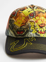 The b.i Foam Trucker Cap comes in Baby Tiger from b.Eautiful at Couverture & The Garbstore detail