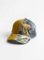 The Biyu Cap comes in Washed Mustard Night Camo from b.Eautiful at Couverture & The Garbstore
front 
