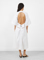 Napkin Ring Dress Off White from RENATA BRENHA at Couverture & The Garbstore 
model back