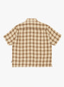 The Liam SS Plaid Shirt from Stüssy comes in Brown at Couverture & The Garbstore
back